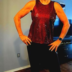 BEAUTIFUL Extremely Shimmering Rich Burgundy Colour. SHOW STOPPER